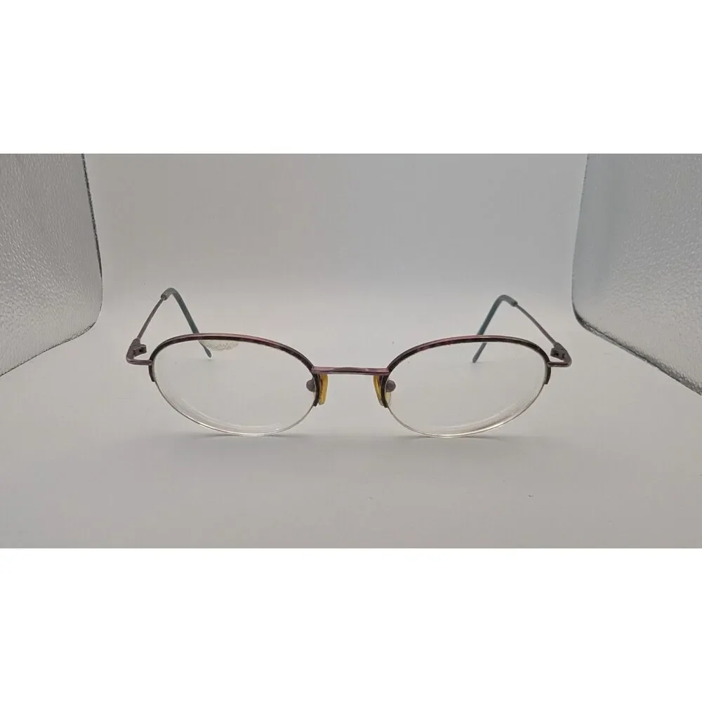 Round Wire Half Frames Eyeglass Frames